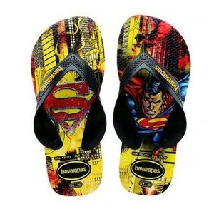 HAVAIANAS | Superman Max Hero flip flops | sz 3/4Y